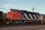 CN GP38-2 5581 mixes with CR power